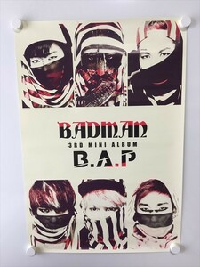 A58013 ◆B.A.P BADMAD A2サイズ ポスター 送料350円 ★5点以上同梱で送料無料★