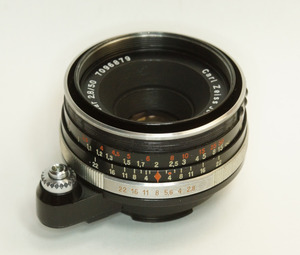 ドイツ製 Carl Zeiss Jena Tessar 2.8/50 レジン Exakta 852NB-879 Q1 60年代