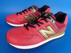 14077■美品 NEWBALANCE ML574DOR ニューバランス 干支 辰 龍 ドラゴン 赤 レッド 8D 26 cm 576 574 996 好きにも