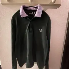 Raf Simons  × FRED PERRY ポロロングスリーブT