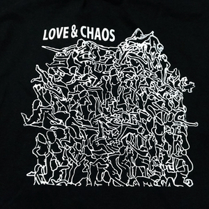 送込【Love & Chaos】セディショナリーズ風 /ブラック★選べる5サイズ/S M L XL 2XL/ヘビーウェイト 5.6オンス