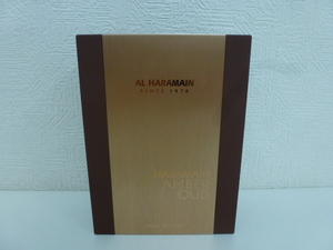 ブランド祭 香水祭 アルハラメイン アンバー ウード ゴールドエディション オードパルファム 60ml 未開封品 AL HARAMAIN AMBER OUD