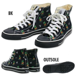 送料500円　RAT FINK MONOGRAM HI-TOP SHOES　7in　25cm