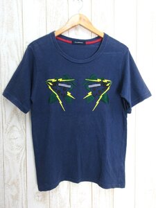 John UNDERCOVER/ジョンアンダーカバー：スカル 刺繍 Tシャツ サイズ2 メンズ/中古/USED