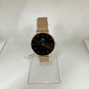 【電池切れ新品】ダニエルウェリントン Daniel Wellington PETITE MELROSE DW00100161ブラック レディース腕時計(2)