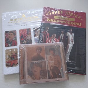 SUPER JUNIOR CD The Road Winter for Spring Keep on Going Celebration 韓国アルバム トレカ などなし