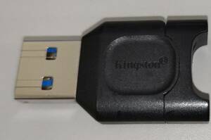 USB3.2 UHS-II 対応microSDカードリーダー MOBILELITE PLUS　Kingston