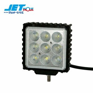 ジェットイノウエ LEDワークランプ 角型 WL-24 27W、12V/24V 1個入り