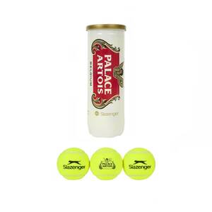 PALACE ＆ STELLA ARTOIS 3 BALL CAN WHITE / パレス スケートボード & ステラ アルトワ スラセンジャー製 テニスボール 新品 缶入り3個