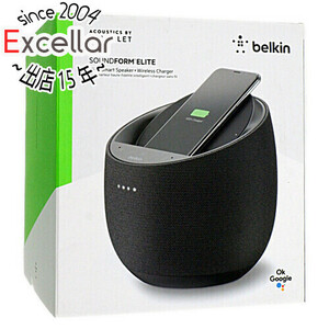 BELKIN スマートスピーカー SOUNDFORM ELITE G1S0001dq-BLKJP ブラック [管理:1100044345]