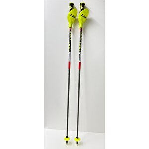 ●○[1] LEKI VENOM S 117-47 KEVLAR RACING レキ ヴェノム カーボン スキー ストック ポール パンチガード 07/021401s○●