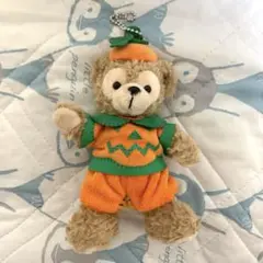 ダッフィー　ぬいぐるみバッジ　ハロウィン