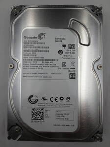 l【中古動作品】Seagate 3.5インチHDD SATA(Serial ATA) 500GB ST500DM002-1BD142 ②