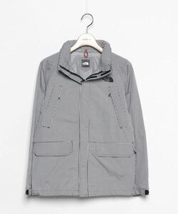 「THE NORTH FACE」 「KIDS」チェック柄マウンテンパーカー 150 グレー キッズ