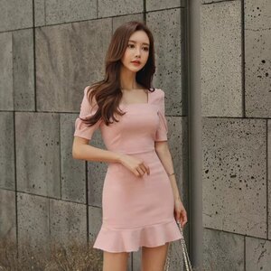 LRM693★新品　ワンピース　ladies　レディースきれいめ　超セクシー　披露宴dress　美スタイル　ミニワンピ