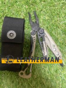 LEATHERMAN SKELETOOL Coyote Tan 専用ナイロン製シース付 レザーマン マルチツール ツールナイフ マルチプライヤー 