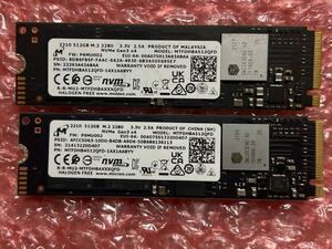 NVMe 512GB 2枚