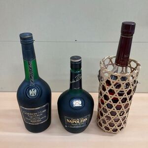 ◎【1円】 ブランデー3本まとめ NAPOLEON ナポレオン 40% 700ml サントリーXOブランデー720ml BRANDY Suntory Brandy