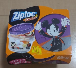 ★★ディズニー★ziploc ジップロック★スクリュー★ミッキー&ミニー★ハロウィン限定デザイン★未使用★★