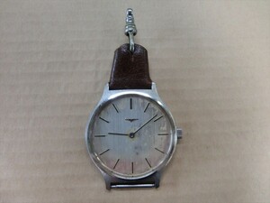 T【4へ-19】【送料無料】Longines 手巻き時計/ロンジン 611968/アナログ時計/撮影時動作OK/※傷、汚れあり