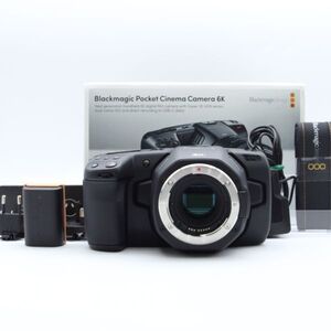 【難あり・現状渡し】 Blackmagic Pocket Cinema Camera 6K EFマウント ブラックマジック #3932