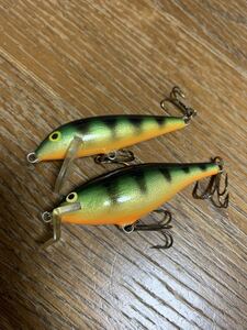 開封 新品 ラパラ(Rapala) カウントダウン CD7☆ シャロ―シャッドラップ SSR-7 フローティング☆ 2個セット売り。 ブラックバス ルアー