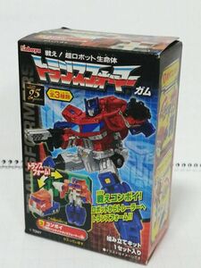 トランスフォーマーガム 第一弾 　コンボイ　変形!ヘンケイトランスフォーマー版　未開封　カバヤ　kabaya プラモデル　食玩