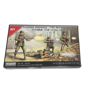 ■未使用■Tristar 1/35スケール プラモデル ドイツ歩兵 バラ―ジ・ウォール ZE3037Z