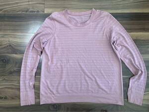 ルルレモン lululemon Breeze By Long Sleeve サイズ12 ロングスリーブ 長袖Ｔシャツ