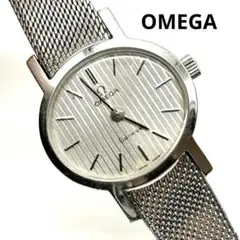 オメガ OMEGA 手巻き腕時計 Geneve 楕円フェイス アンティーク