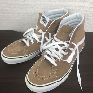 未使用保管品★シミ有り★VANS/バンズ　SK8-HI スケートハイ　US10 28cm ブラウン