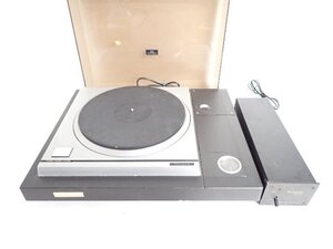 Technics テクニクス ターンテーブル SP-10MKII + 電源ユニット SH-10E キャビネット付き ★ 70E26-9