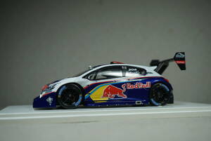 1/43 ローブ パイクスピーク 優勝 spark Peugeot 208 T16 Loeb 2013 Pikes Peak winner プジョー ヒルクライム レッドブル 208T16