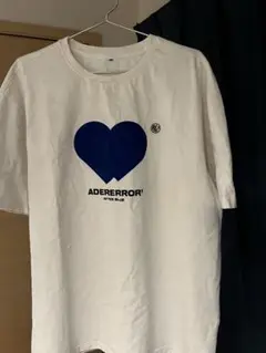 ADERERROR ハートプリント Tシャツ A2 ホワイト