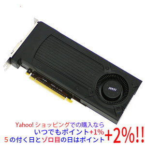 【中古】MSI製グラボ GTX 960 2GD5 PCIExp 2GB [管理:1050002802]