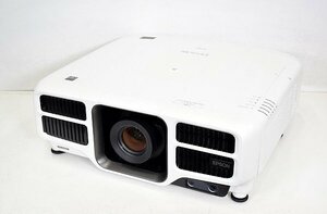 EPSON/エプソン 8000lm レーザー光源 高輝度ビジネスプロジェクター□EB-L1300U ランプ使用161時間 中古