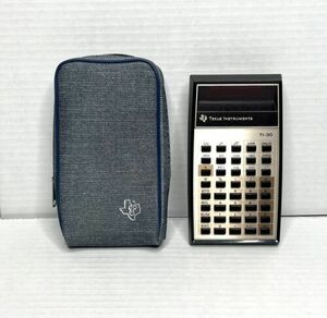 1976 - Texas Instruments - Electronic Slide-Rule Calculator - TI-30 - Working 海外 即決