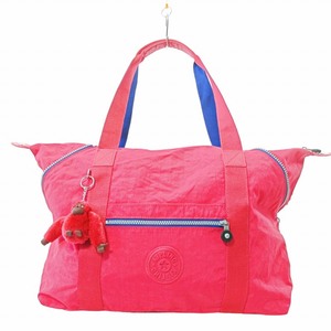 キプリング KIPLING 美品 K01362-G55 BASIC ボストンバッグ ショルダーバッグ ピンク 1105 レディース