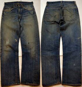 h592/LEVIS505ビッグE ヴィンテージ 色落ち抜群 グッドサイズ！