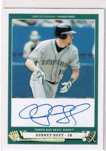 MLB 2005 UD Origins Signatures Autograph #AH1 Aubrey Huff Auto Upper Deck 直筆サイン オーブリー・ハフ