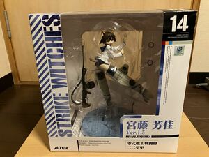 ストライクウィッチーズ2 宮藤芳佳 Ver.1.5 1/8 完成品フィギュア[アルター] 開封済み中古品