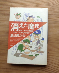 『消えた魔球』夏目房之介 著　熱血スポーツ漫画はいかにして燃え尽きたか　巨人の星　ドカベン　タイガーマスク　梶原一騎