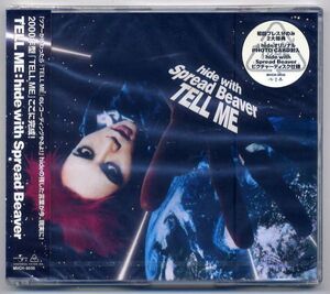 ☆hide 「TELL ME ： hide with Spread Beaver」 初回プレス 新品 未開封