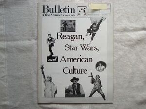 【原子力科学者会報 英語】 Bulletin of the Atomic Scientists 1987-1,2 /Reagan, Star Wars, and American Culture /核科学者紀要 軍備