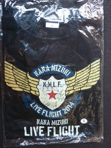 Tシャツ　水樹奈々　LIVE FLIGHT 2014　　Sサイズ　nm7