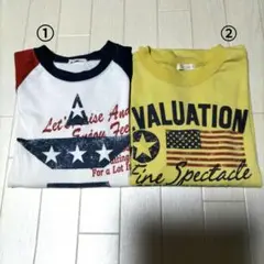 Acoba 長袖Tシャツ 2枚組 130cm