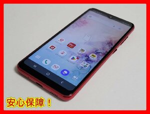 　★【45172WM】 完動品 docomo SC-02M SAMSUNG Galaxy A20 レッド 1円 ! 1スタ !