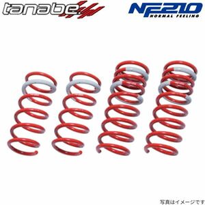 タナベ スプリング NF210 bB NCP31 1台分 TANABE サスペンション トヨタ NCP30MCNK