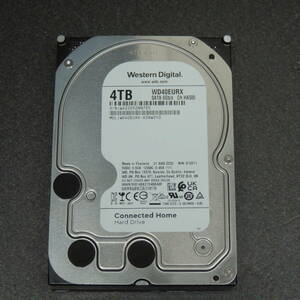 【検品済み】WD 4TB HDD WD40EURX (使用10365時間) 管理:レ-54