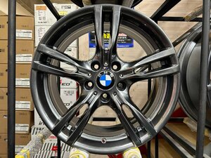 ★ハイパーブラック ホイール単体4本セット★BMW 3シリーズ F30 F31 Mスポーツ純正 スタースポーク400M